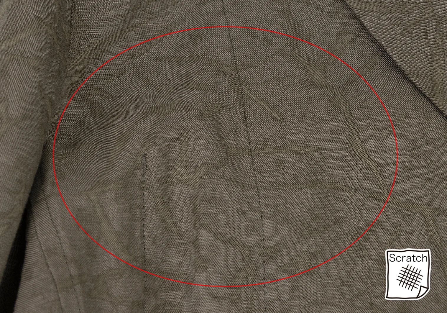 Issey Miyake Linen Lyocell Dyed Patch Pocket Jacket in Mocha2 Size US M / EU 48-50 / 2 - 3 Thumbnail