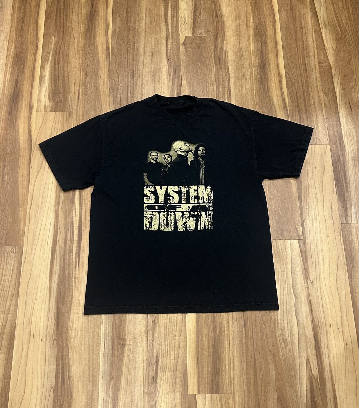 Vintage System Of A Down Band Tee Size US XL / EU 56 / 4 - 1 Thumbnail