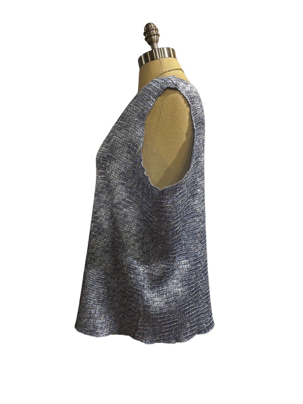 Other Blue sleeveless Top.wt1088 Size XL / US 12-14 / IT 48-50 - 2 Thumbnail