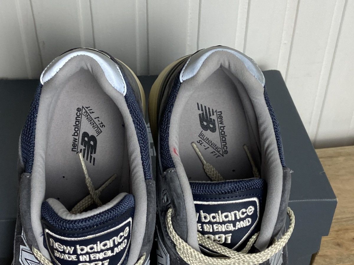 New Balance Used New Balance 991v2 "MiUK Dark Gull Grey" Rare 11,5US Size US 11.5 / EU 44-45 - 15 Thumbnail