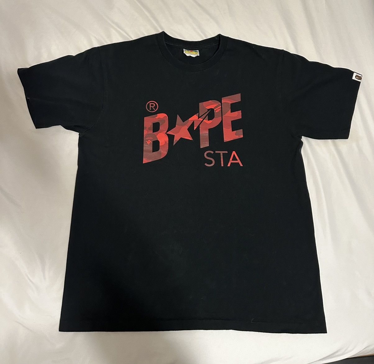 Bape Bape Sta Color Camo Tee Size US L / EU 52-54 / 3 - 1 Thumbnail