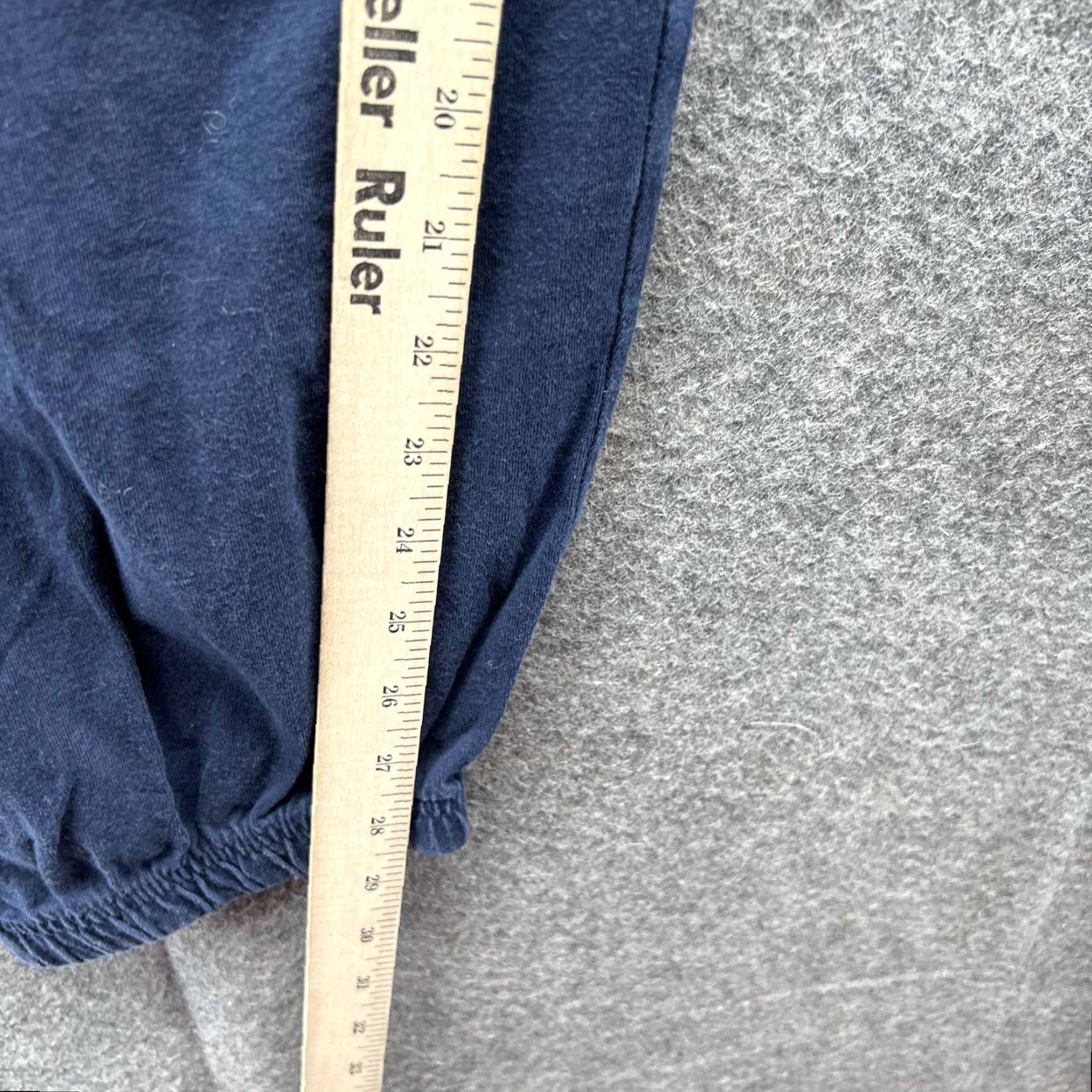 Champion Champion Sweatpants Mens Large Blue Elastic Waist Athletic Joggers Logo Lounge Size US 33 - 4 Thumbnail