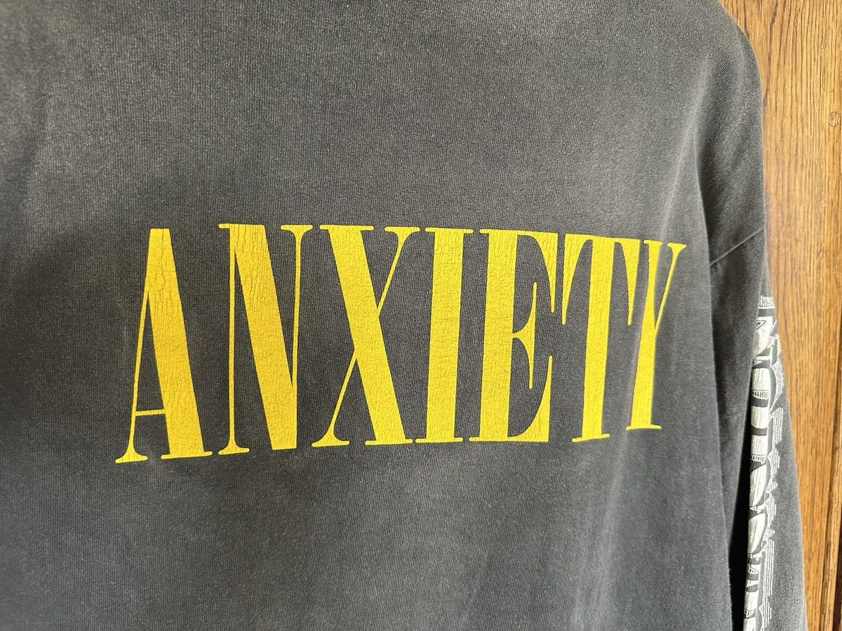 Saint Michael Saint Mxxxxxx Michael anxiety dollar gray sleeve t shirt M Size US M / EU 48-50 / 2 - 19 Thumbnail