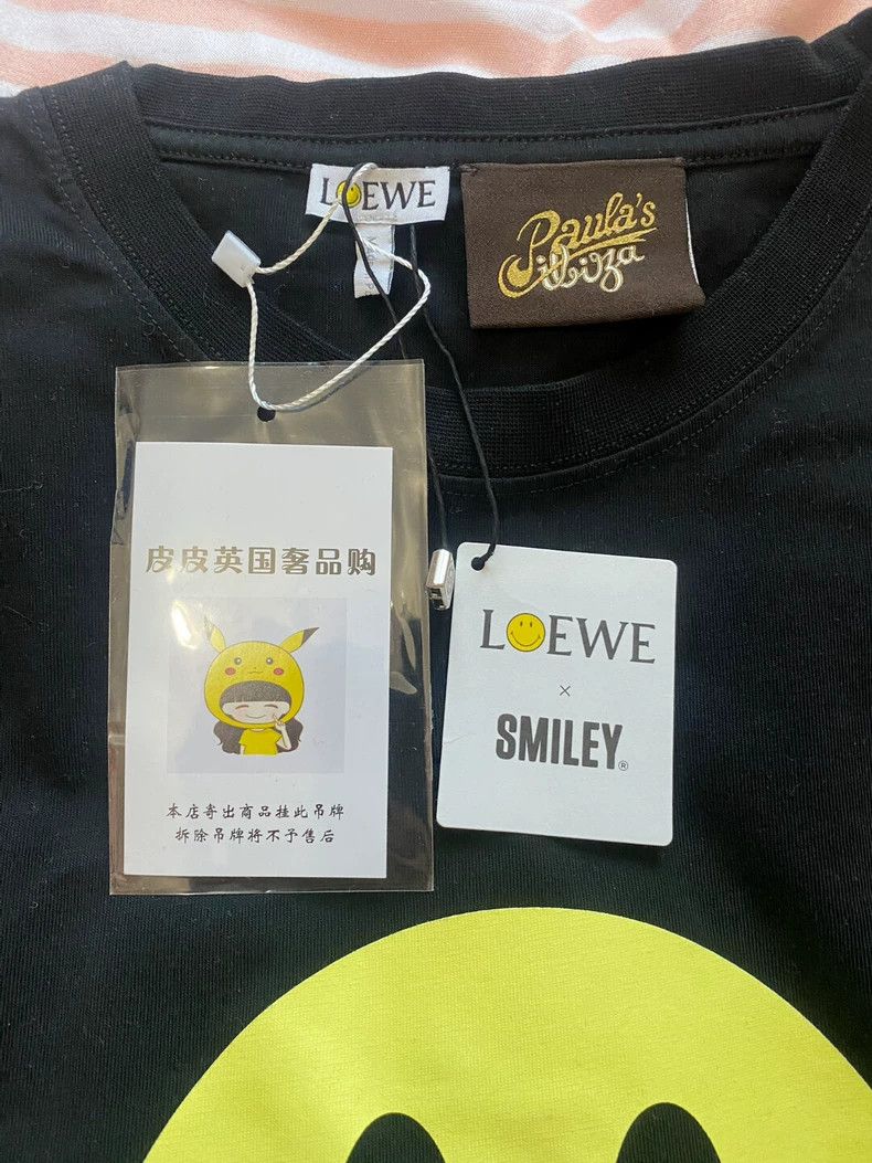 Loewe LOEWE Yellow smile T-shirt short sleeves Size S / US 4 / IT 40 - 5 Thumbnail