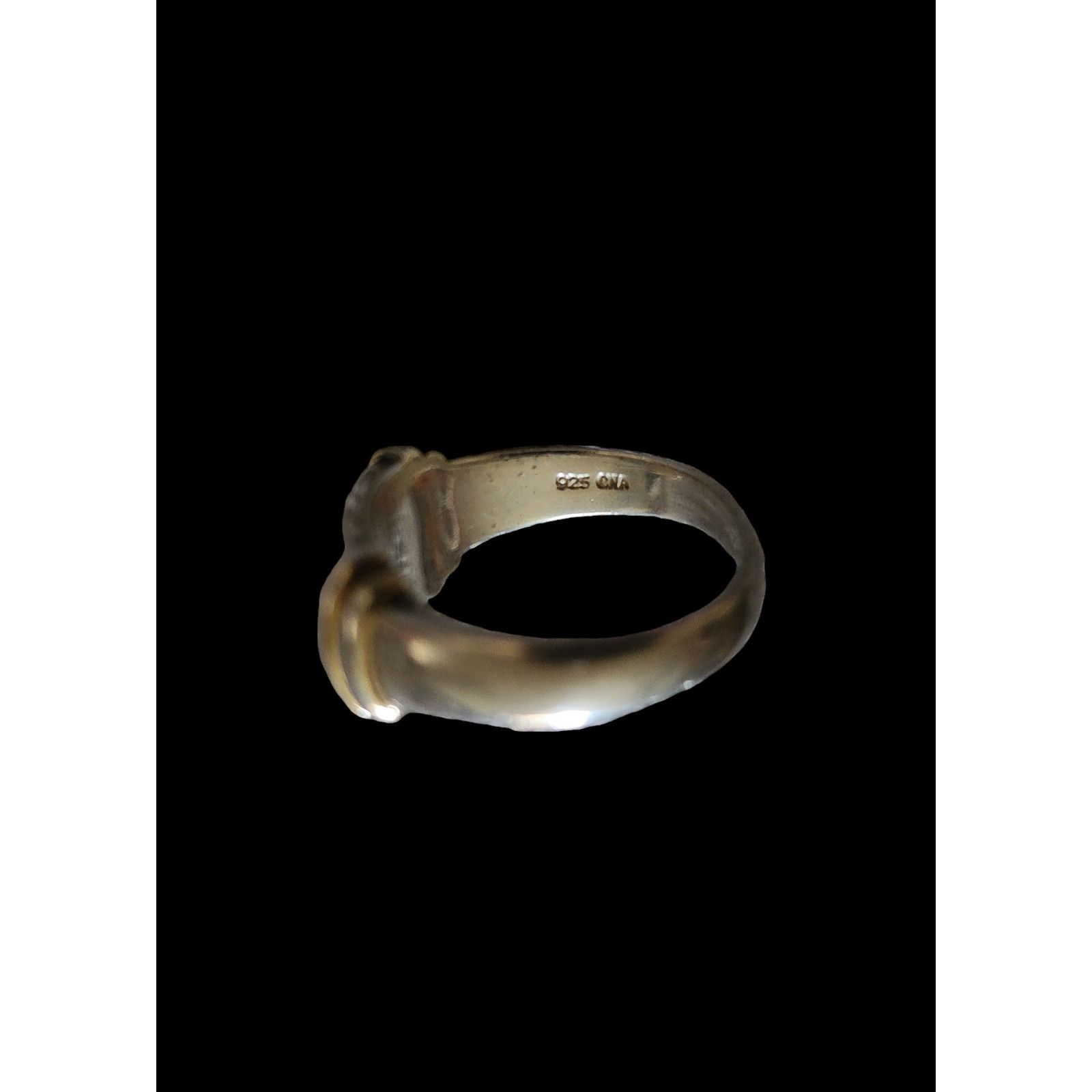 Other Vintage marked 925 CNA sterling ring size 8 Size ONE SIZE - 7 Thumbnail