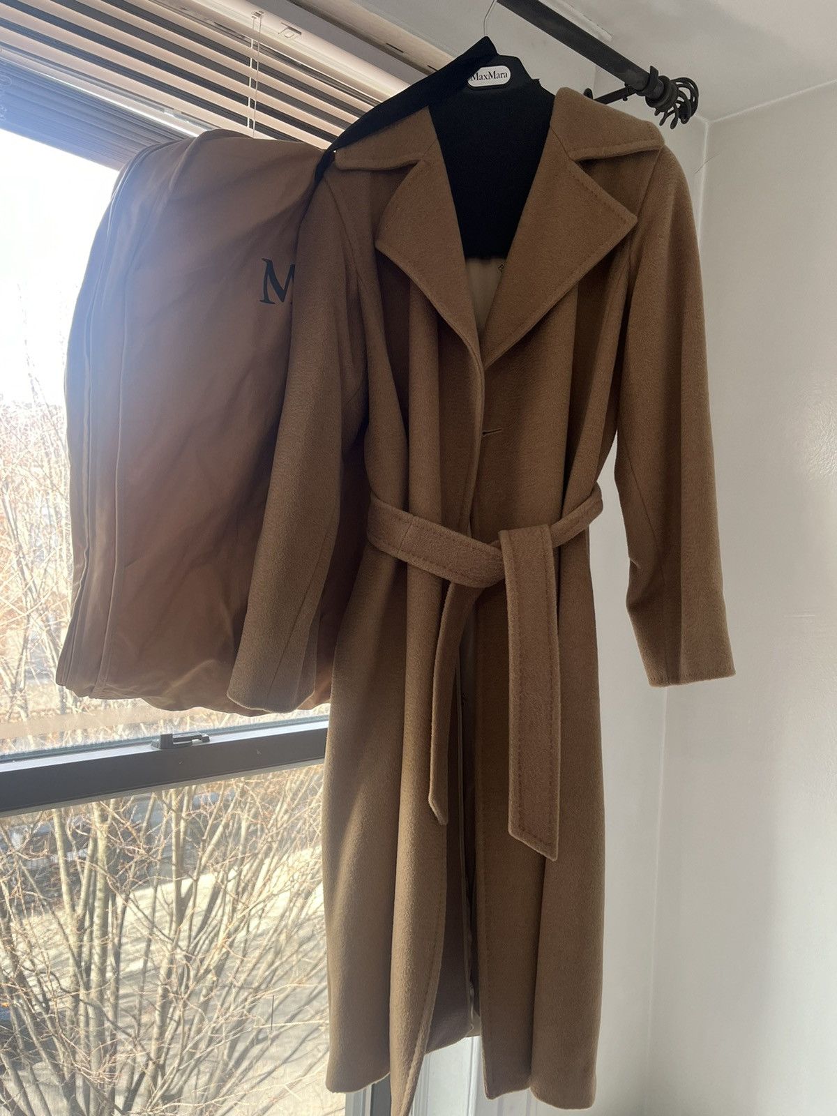 Max Mara Max Mara Manuela Icon Coat - Camel Size S / US 4 / IT 40 - 7 Thumbnail