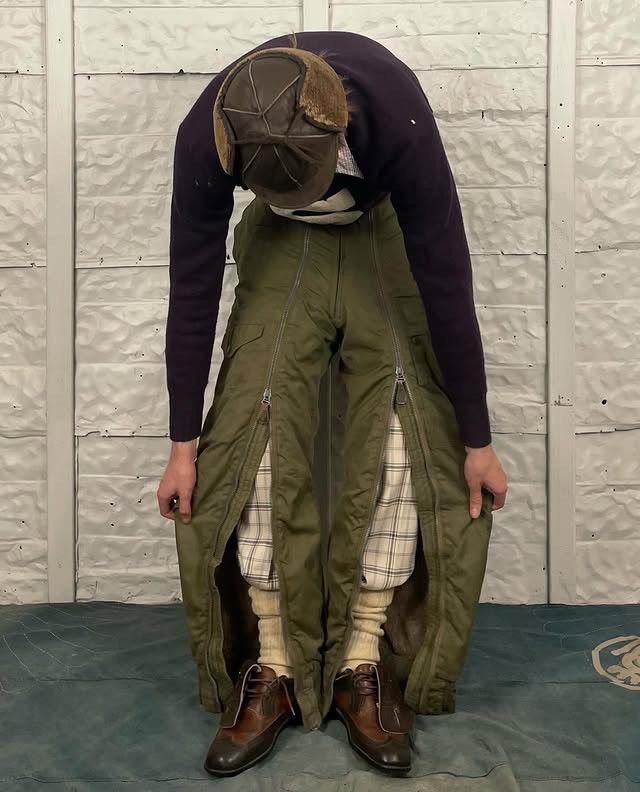 Vintage 1940s Us Air Force Military Pants Size US 36 / EU 52 - 11 Thumbnail