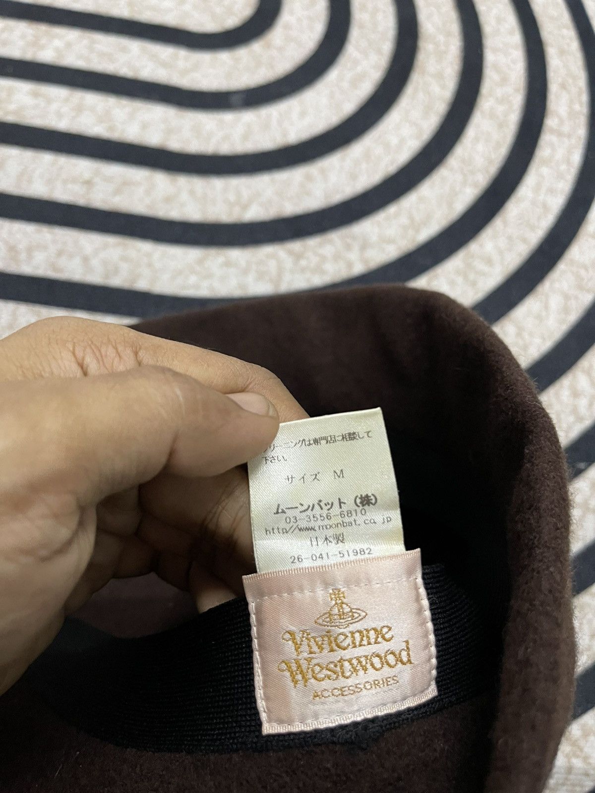 Japanese Brand × Vintage × Vivienne Westwood 90s VIVIENNE WESTWOOD WOOL BUCKET HAT BROWN Size ONE SIZE - 6 Thumbnail