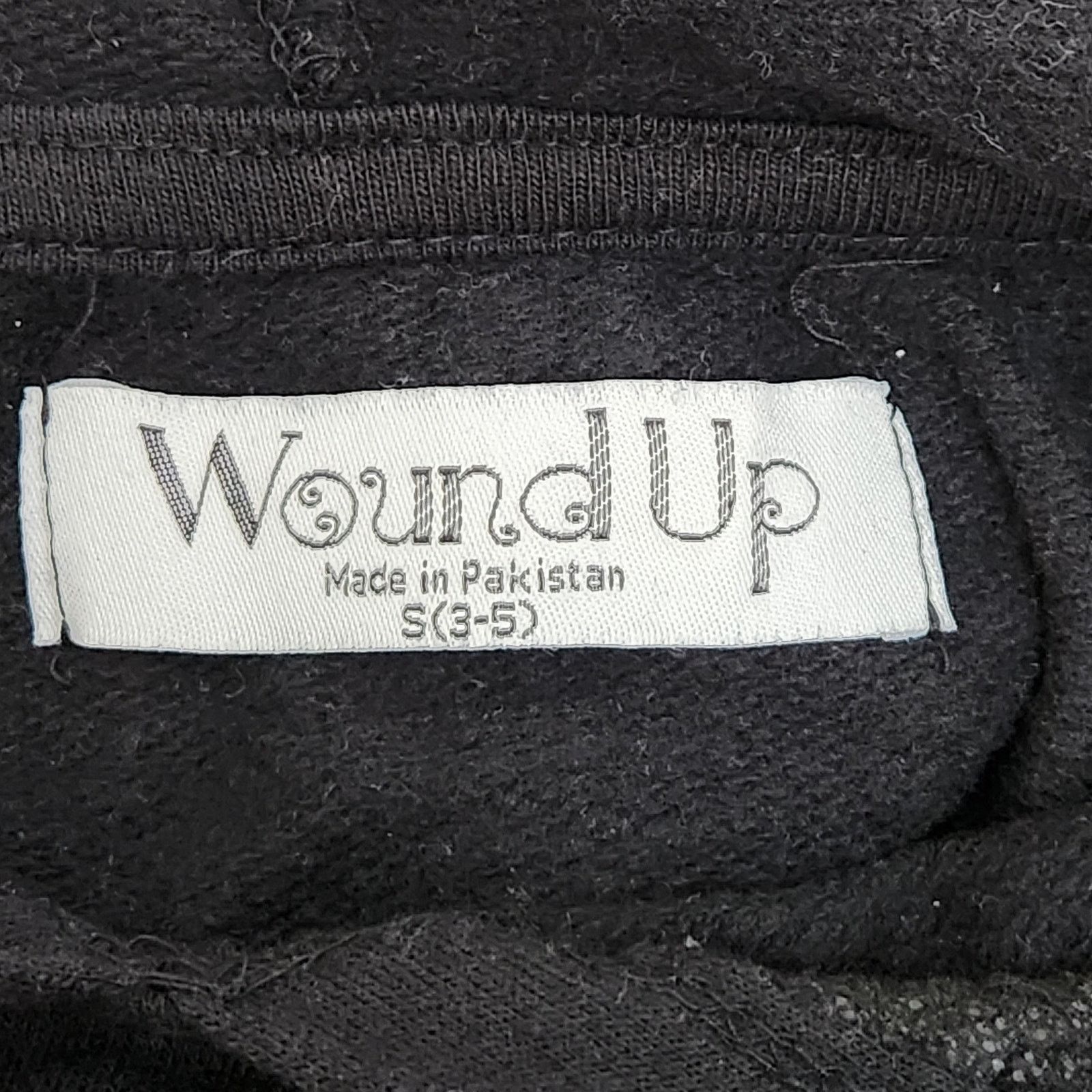 Other Wound Up Black Too Blessed To Be Stressed Graphic Hoodie S Size S / US 4 / IT 40 - 5 Thumbnail