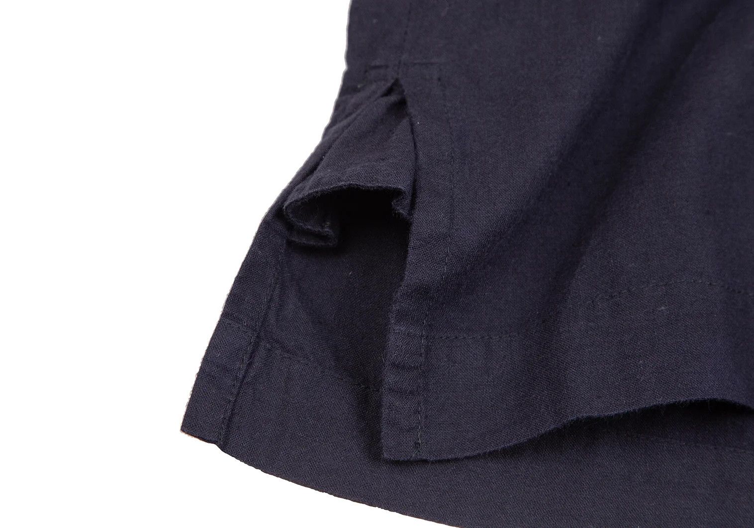 Issey Miyake Stand Neck Pullover Shirt in Navy, Size M Size US M / EU 48-50 / 2 - 12 Thumbnail