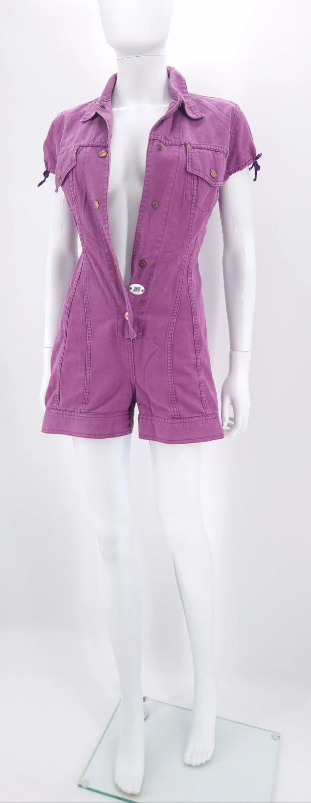 Jean Paul Gaultier 90s JPG Archival Runway Collection Workwear Jumpsuit Size M / US 6-8 / IT 42-44 - 7 Thumbnail