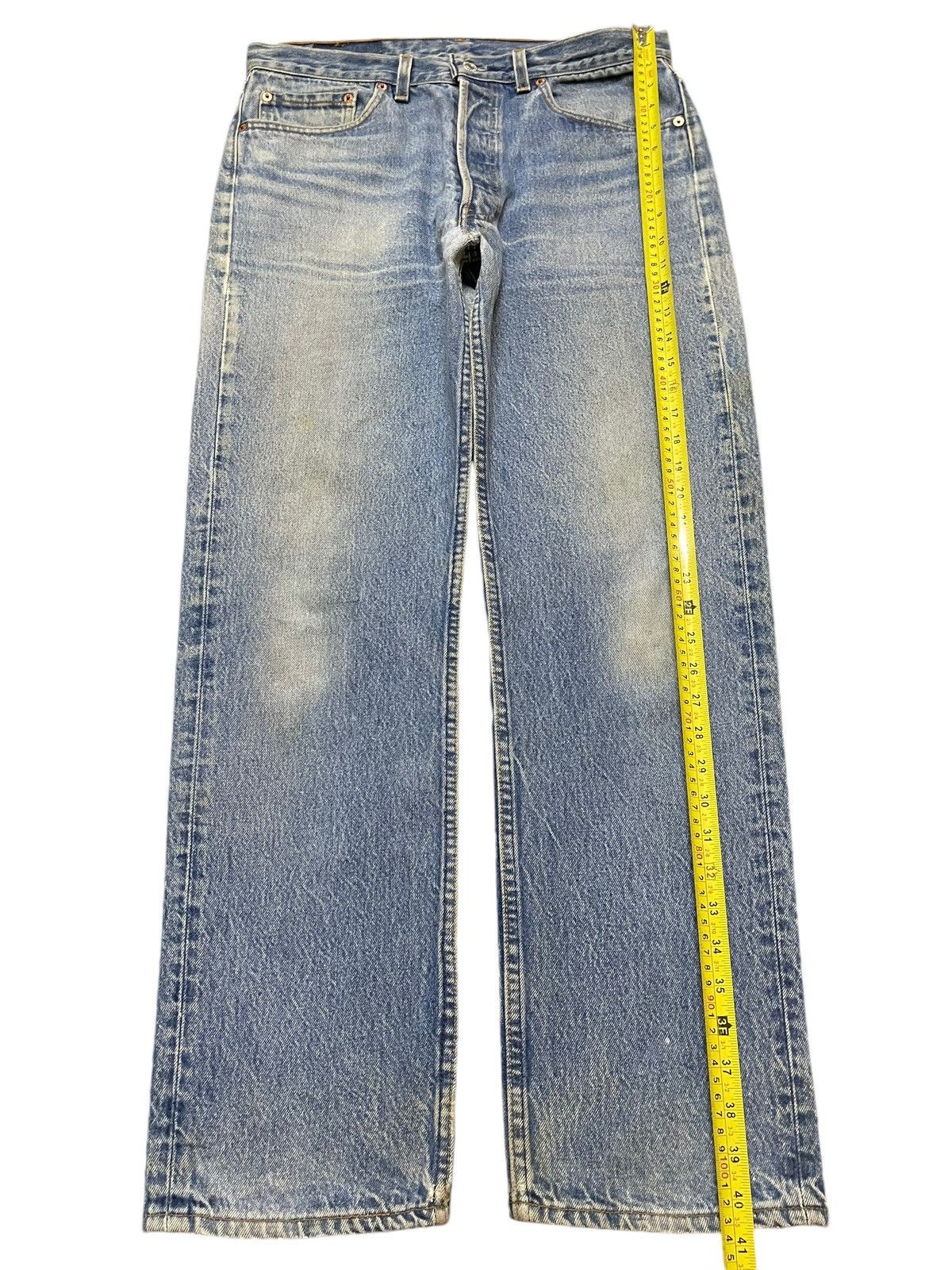 Levi's Vintage 90s Usa Levis 501 Blue Wash Style Jeans Size US 32 / EU 48 - 13 Thumbnail