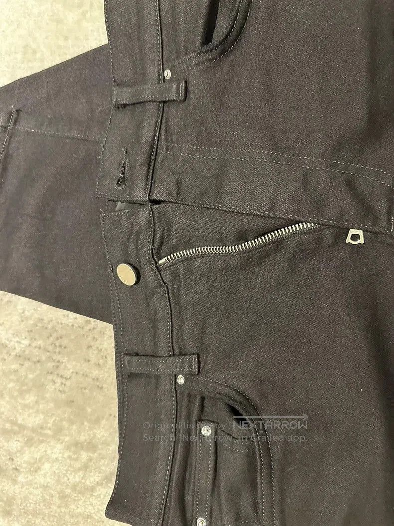 Amiri Amiri Black Crystal Destroy Jean. Size US 31 - 5 Thumbnail