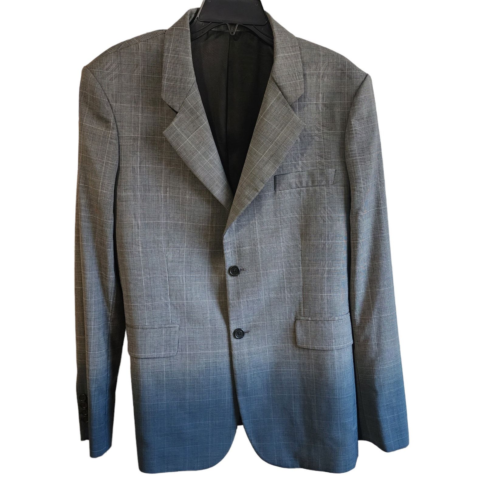 Stella McCartney NEW Stella McCartney Bruno Wool Two Button Plaid Blazer 40R Size 40R - 2 Thumbnail
