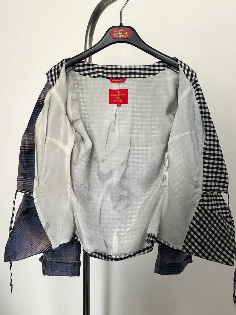 Vivienne Westwood Vivienne Westwood Vampiric checkered patchwork suit jacket Size S / US 4 / IT 40 - 6 Thumbnail