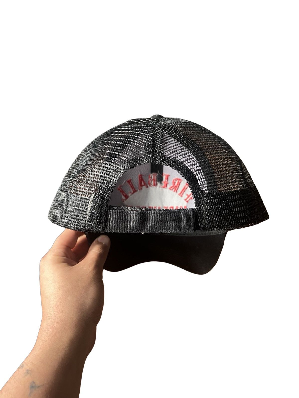 Other Fireball Trucker Hat Red and Black Size ONE SIZE - 5 Thumbnail