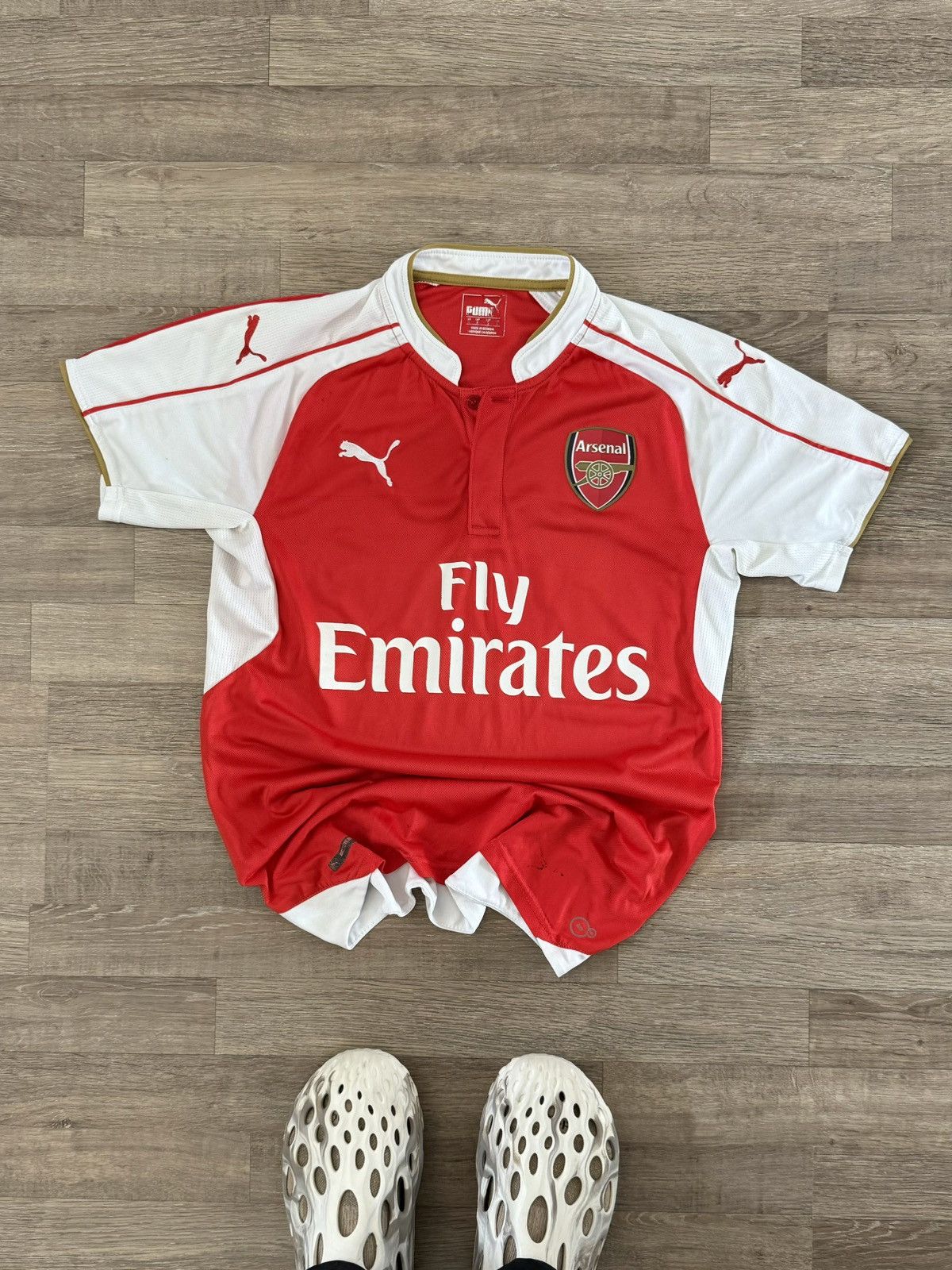 Puma Y2K Puma Arsenal 2015 Soccer Football Jersey Blokecore Size US S / EU 44-46 / 1 - 9 Thumbnail
