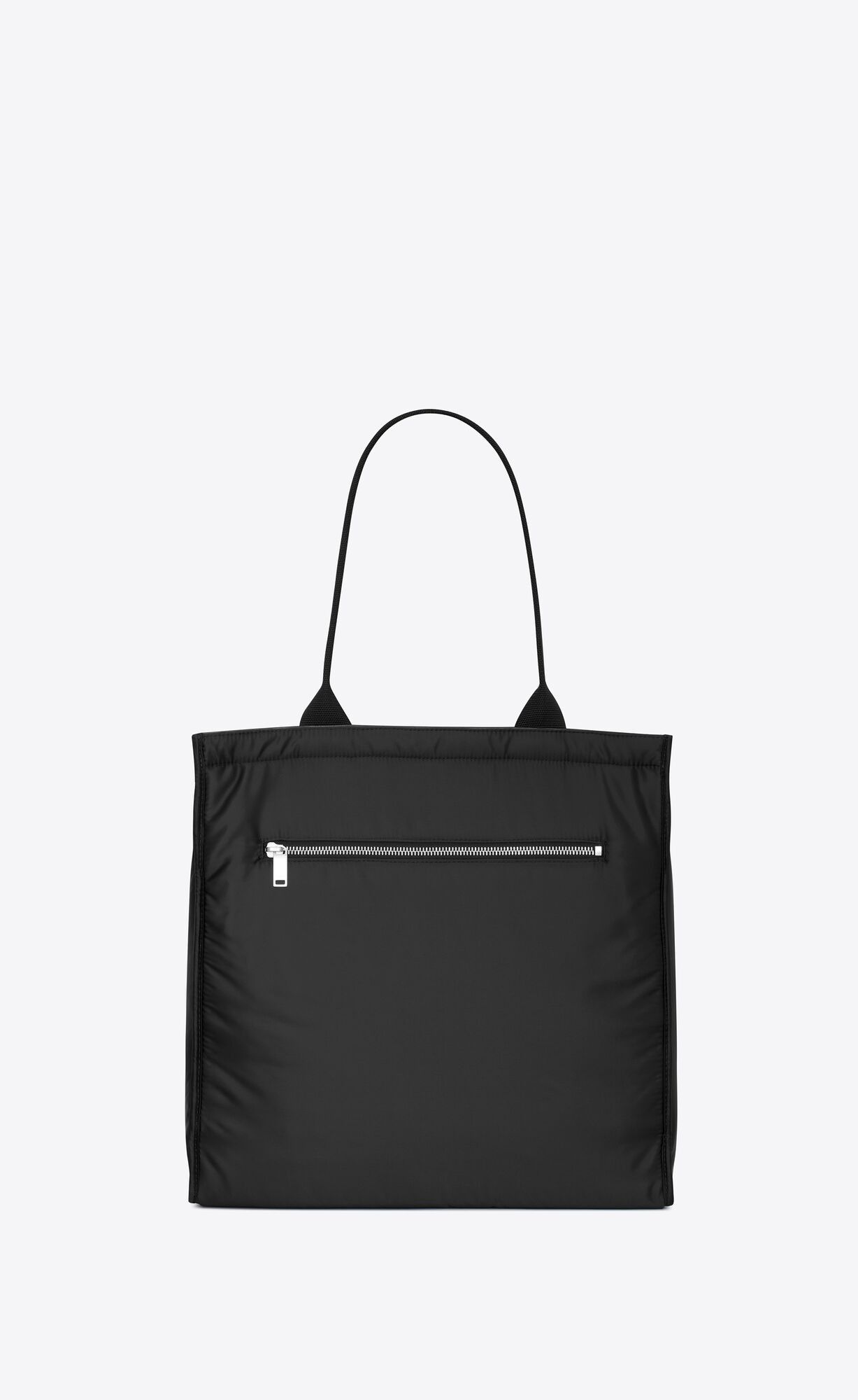 Saint Laurent Paris o1s1wg111124 Size: OS / City Econyl Tote Bag in Black Size ONE SIZE - 2 Thumbnail