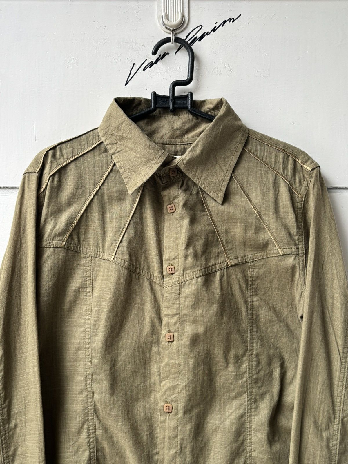 Diesel DIESEL Green Shirt Size US S / EU 44-46 / 1 - 3 Thumbnail