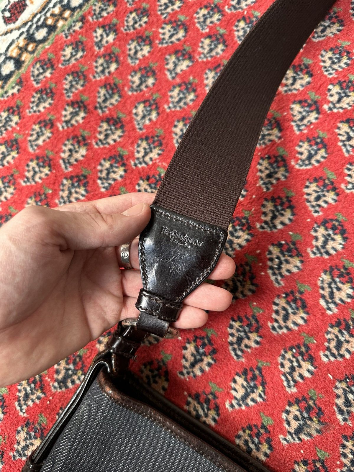 Yves Saint Laurent YSL Tom Ford Mombasa Denim Bag Size ONE SIZE - 5 Thumbnail
