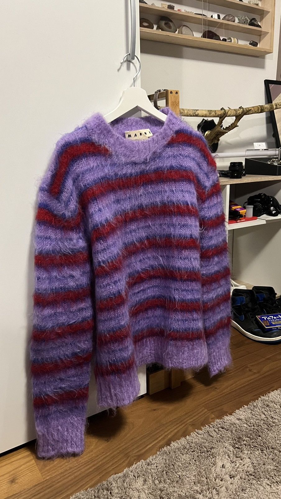 Marni Marni striped crewneck jumper Size US L / EU 52-54 / 3 - 1 Thumbnail