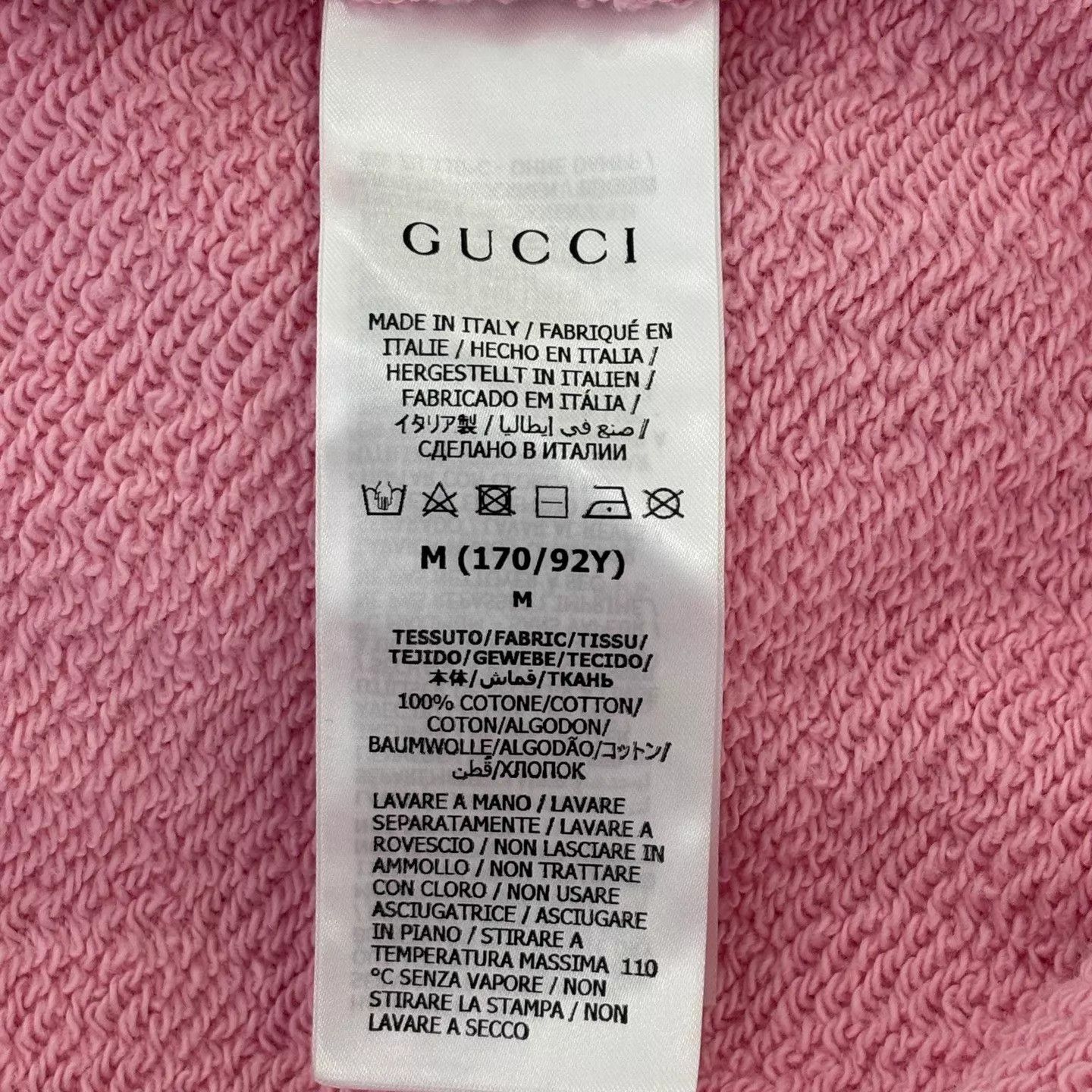 Gucci Gucci Cherry Print Pink Hoodie M Size M / US 6-8 / IT 42-44 - 4 Thumbnail
