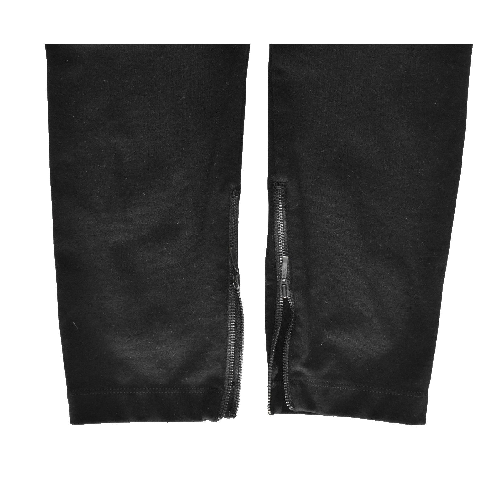 Eileen Fisher EILEEN FISHER Black Pull-On Ankle Zip Pants Size XS Size 28" / US 6 / IT 42 - 4 Thumbnail