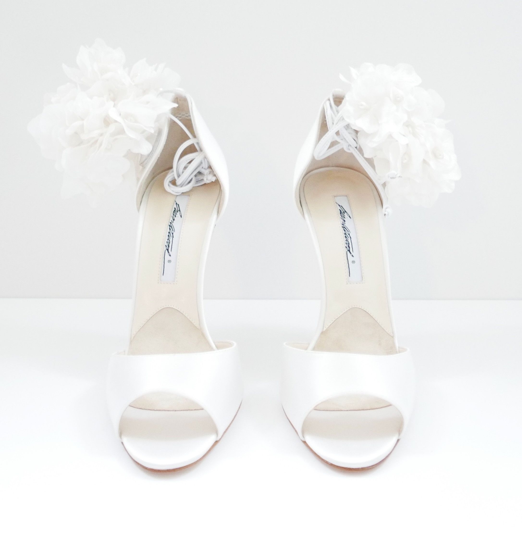 Brian Atwood Brian Atwood Corsage Crystal Heels Wedding Bridal Shoes Size US 8.5 / IT 38.5 - 3 Thumbnail