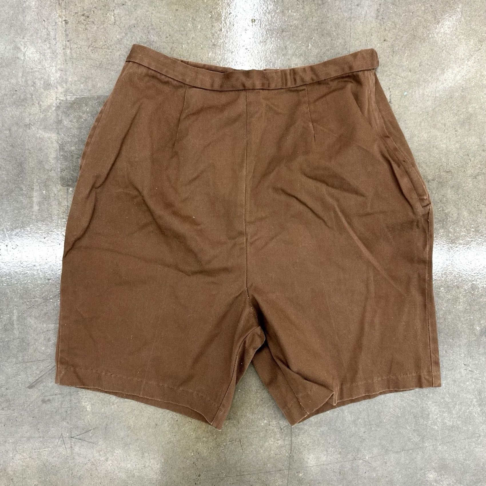 Vintage VINTAGE McCrorys Brown Shorts Women’s Size 14 Made In Japan 1960s Size 36" / US 14 / IT 50 - 4 Thumbnail