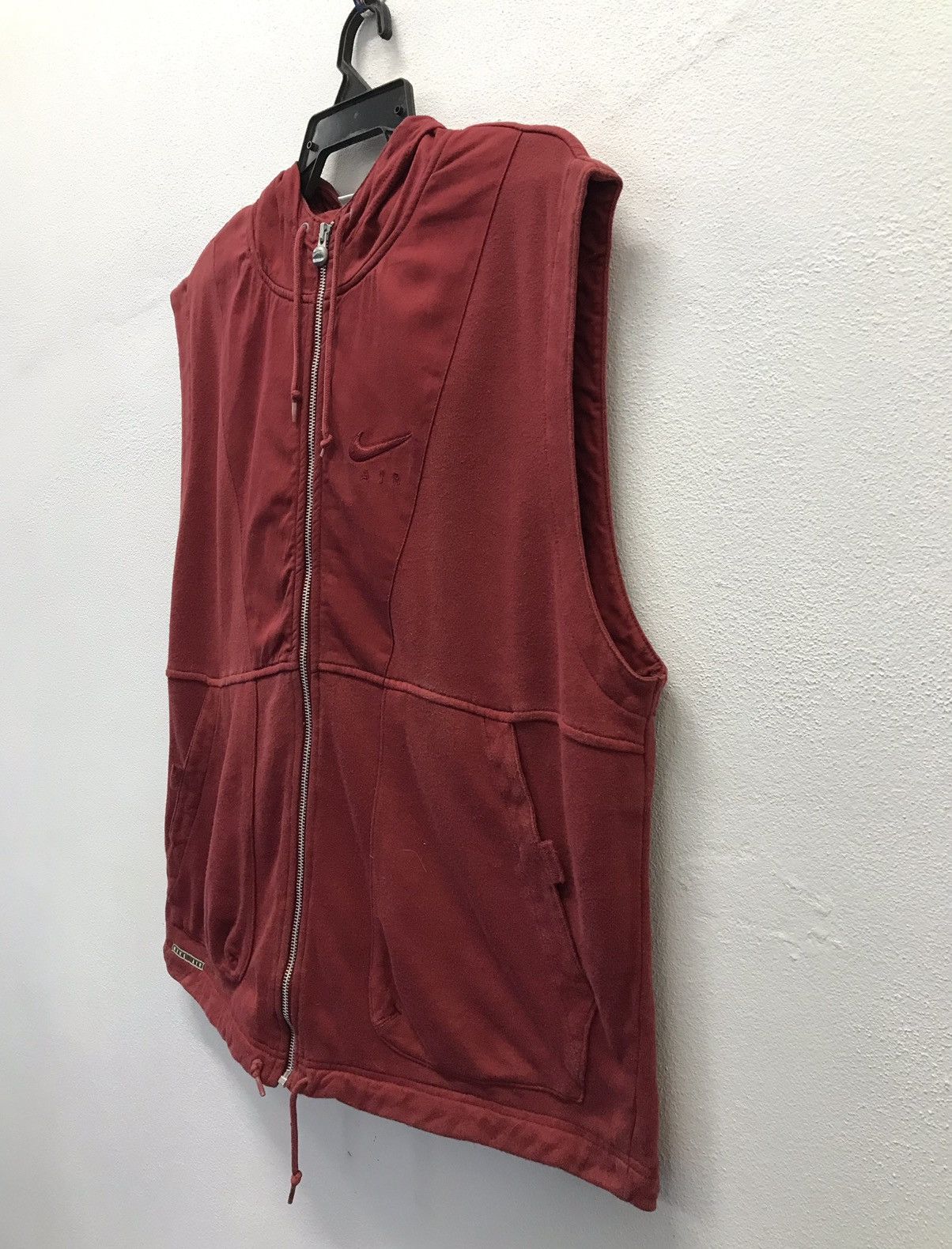 Nike × Vintage Vintage Nike Air Sleeveless Jacket Hoodie Size US M / EU 48-50 / 2 - 5 Thumbnail