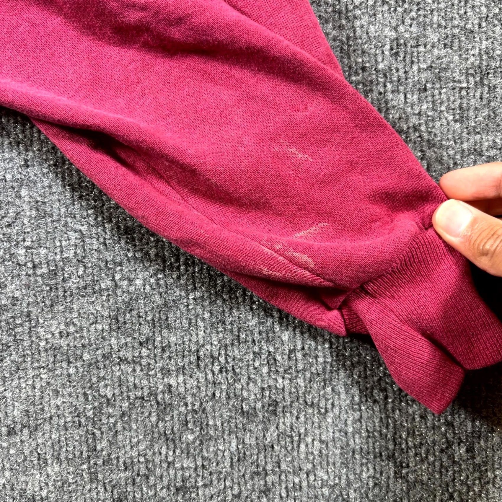 Jerzees VINTAGE Jerzees Sweatshirt Women 2X Pink Fleece USA Sports Athletic Size XXL / US 16-18 / IT 52-54 - 4 Thumbnail