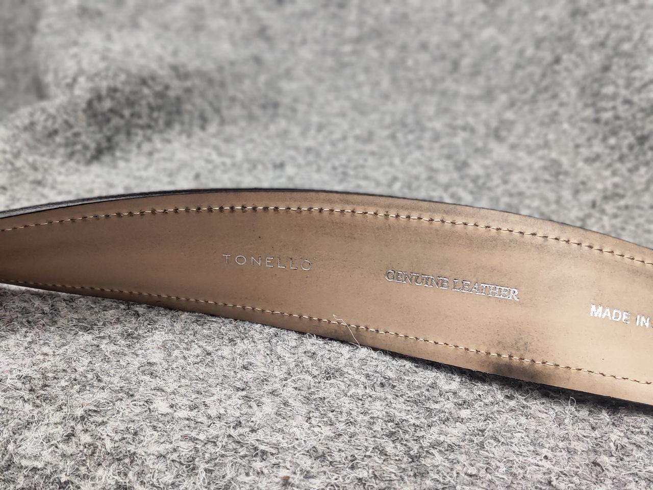 Tonello Tonello Design Premium leather belt with alligator embossing Size ONE SIZE - 10 Thumbnail