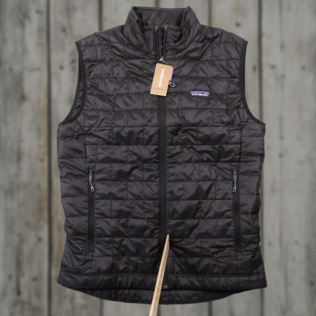 Patagonia Patagonia Nano Puff Vest Mens S Small Black Full Zip Embroidered NWT Size US S / EU 44-46 / 1 - 1 Thumbnail