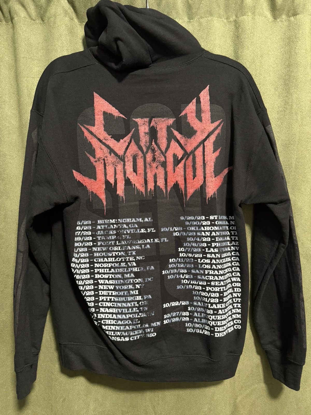 City Morgue × G59 Records City Morgue Greyday hoodie Size US M / EU 48-50 / 2 - 2 Thumbnail