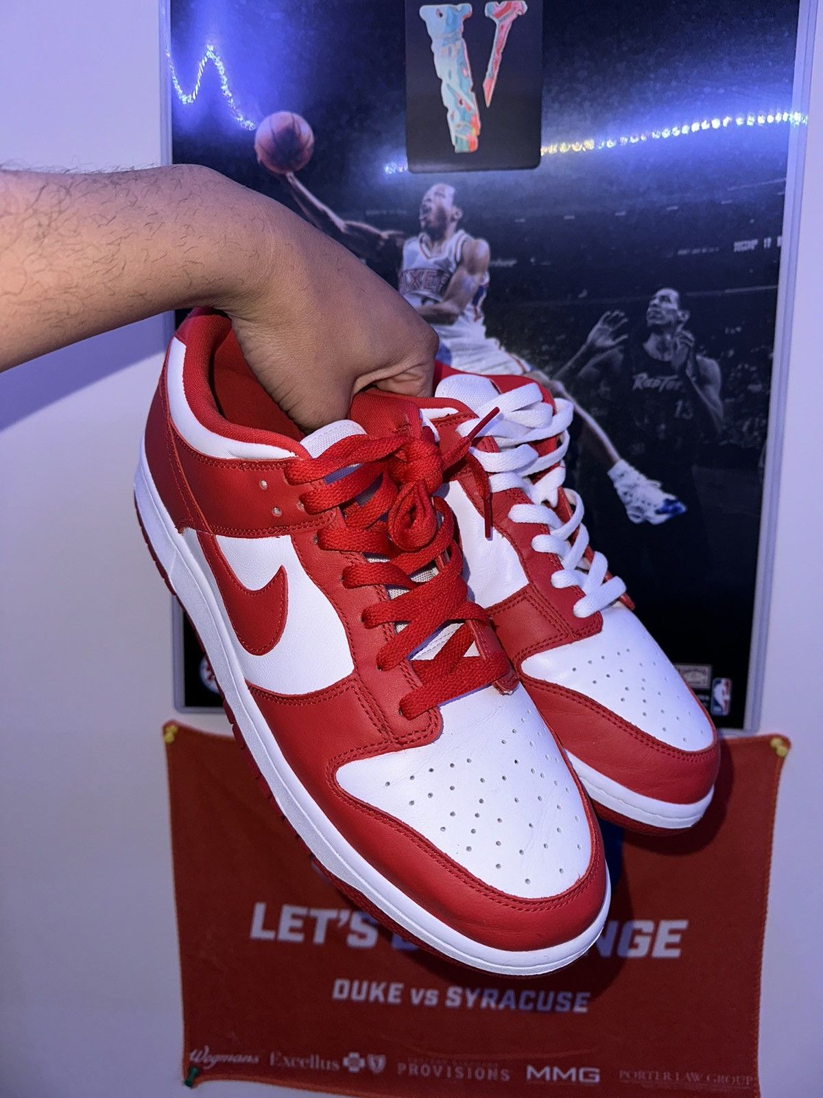 Nike NIKE DUNK LOW SB ST. JOHN'S UNIVERSITY RED STORM SIZE 12 | Grailed