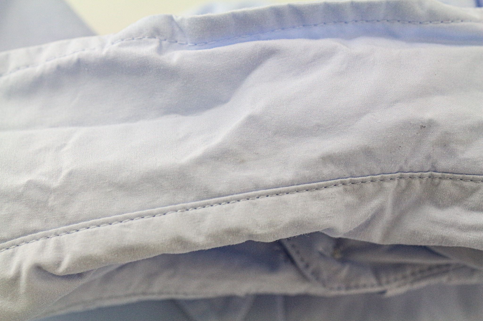 Maison Scotch M Light Blue Cotton Logo Long Sleeve Shirt 74252 Size M / US 6-8 / IT 42-44 - 9 Thumbnail