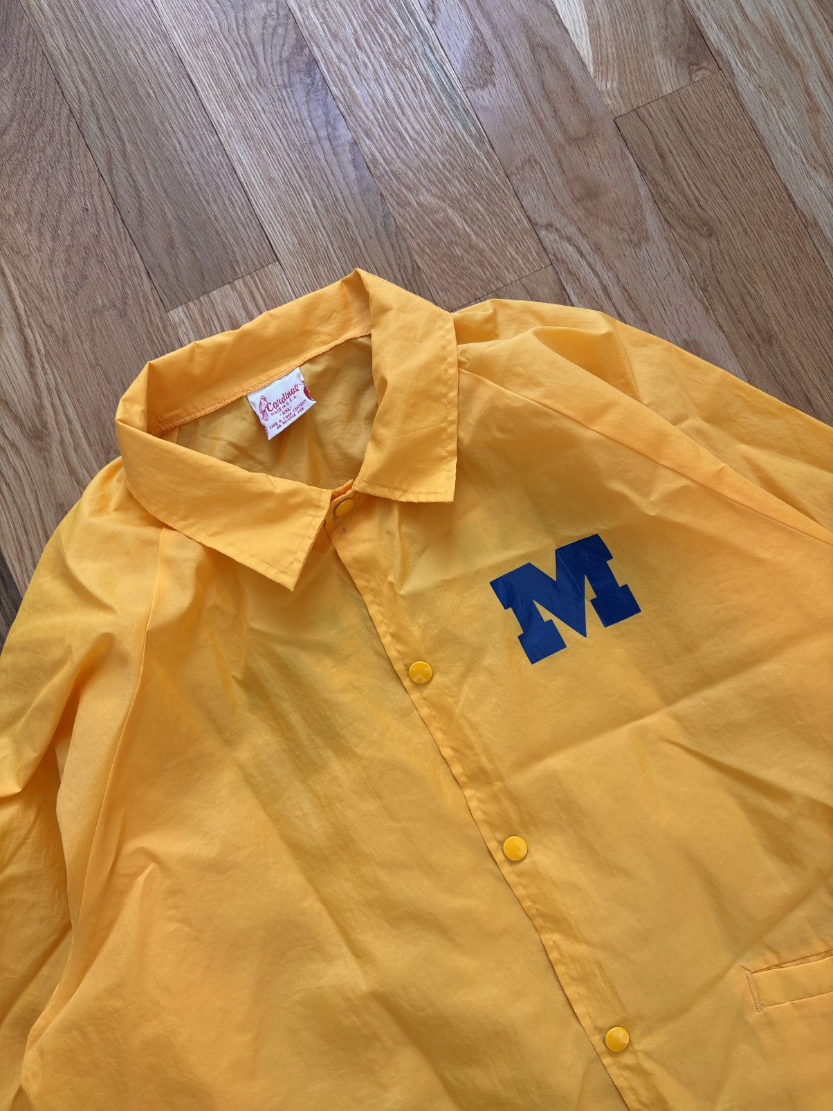 Other Michigan Wolverines Cardinal Vintage 70s Coaches Jacket XXL Size US XXL / EU 58 / 5 - 1 Thumbnail