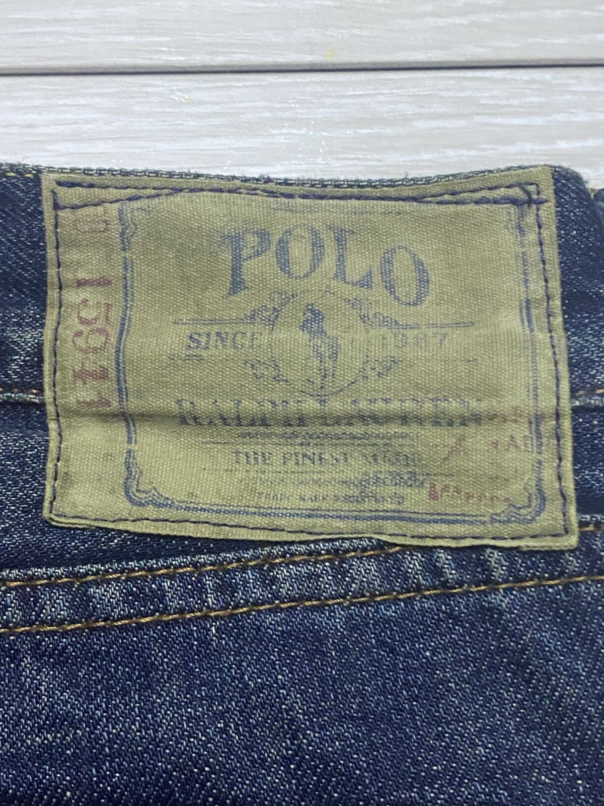 RRL Ralph Lauren Polo Raph Lauren RockLand 320 Flare Bootcut Distressed Jeans Size US 36 / EU 52 - 17 Thumbnail