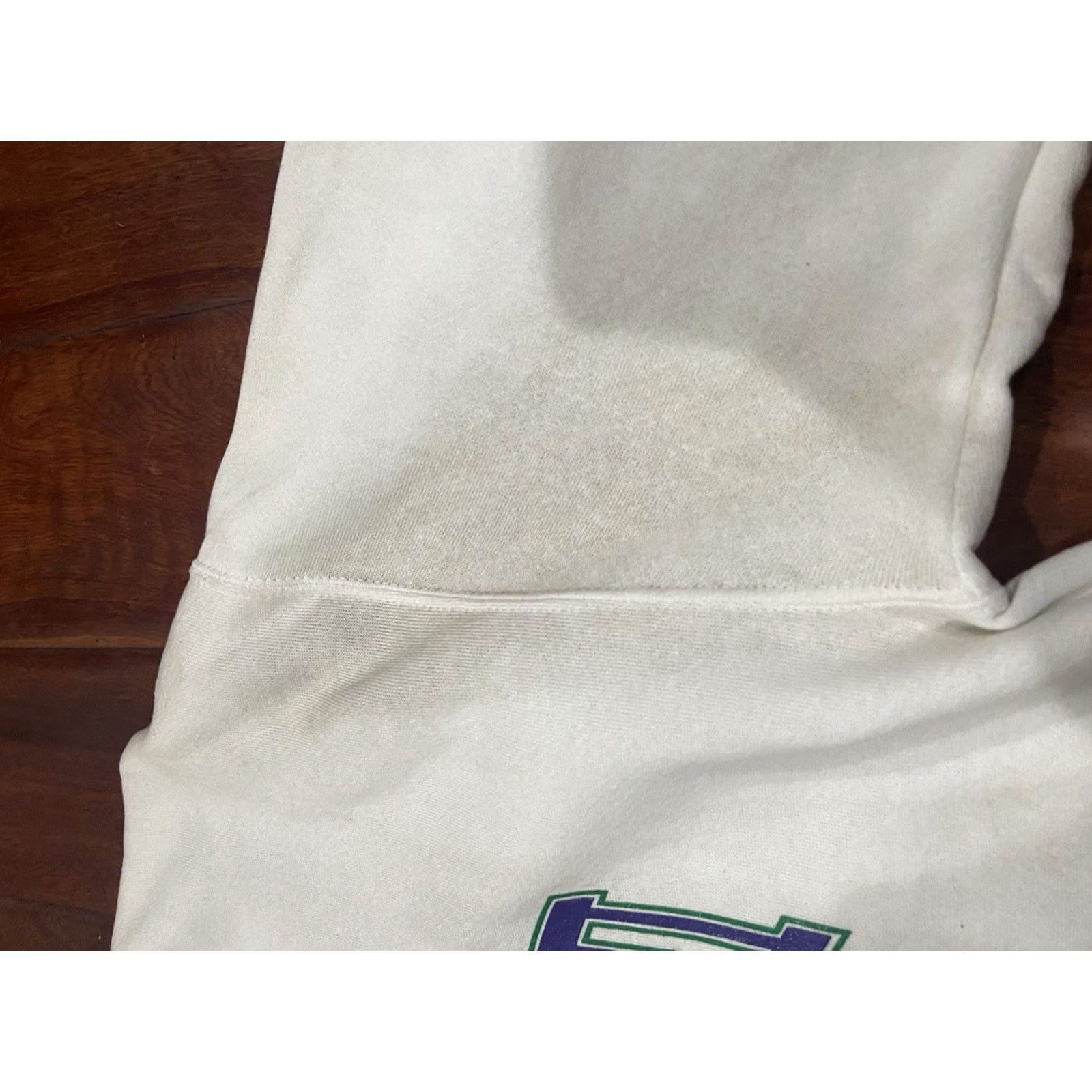 Russell Athletic VINTAGE Russell Athletic Crewneck Men 2XL Sweatshirt Football St Marys Calgary White Cotton Blend Fleece Logo Pullover All Seasons Mens Size US XXL / EU 58 / 5 - 6 Thumbnail