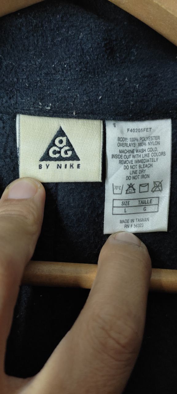Nike VINTAGE NIKE ACG HALF ZIPPER PULLOVER FLEECE JACKET Size US L / EU 52-54 / 3 - 11 Thumbnail