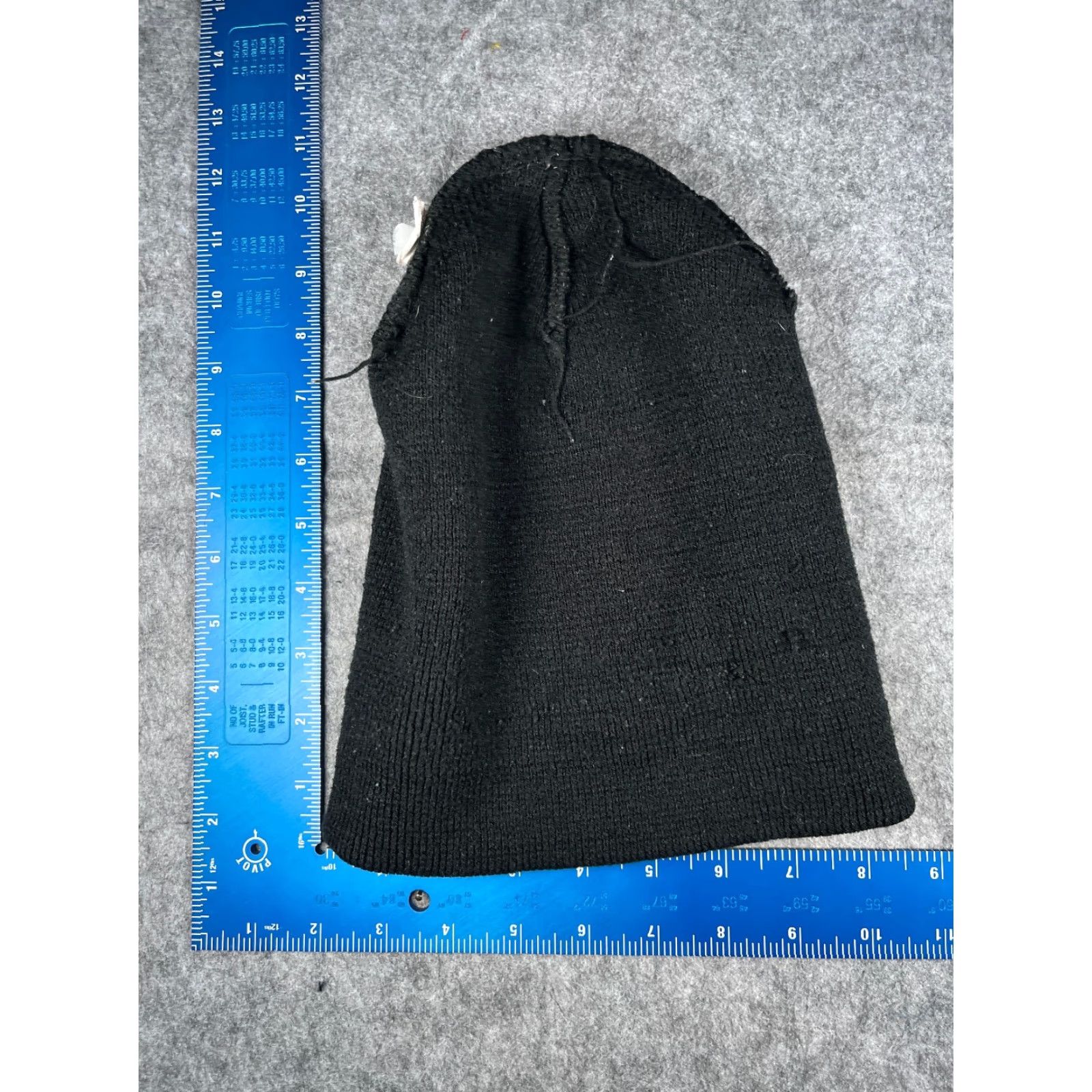 Vintage Target Beanie Adult One Size Black Knit Acrylic Spandex Blend Ski Snow Size ONE SIZE - 5 Thumbnail