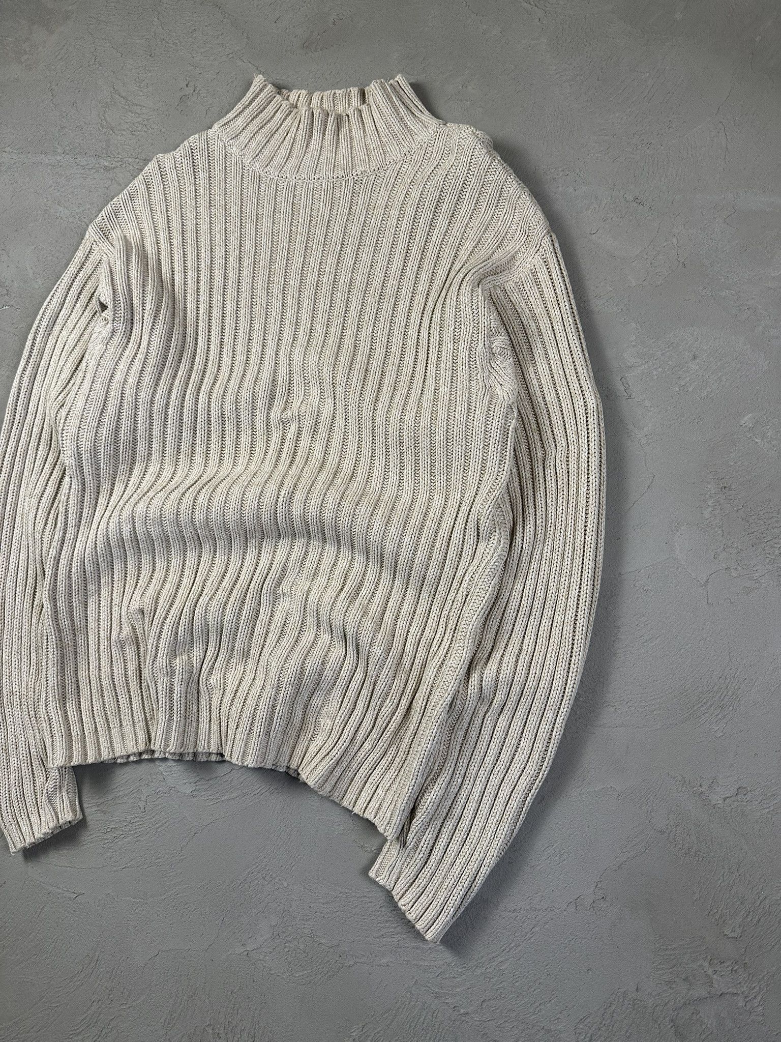 Gap 2000s Vintage GAP Cable Knit Y2k Sweater Size US L / EU 52-54 / 3 - 3 Thumbnail