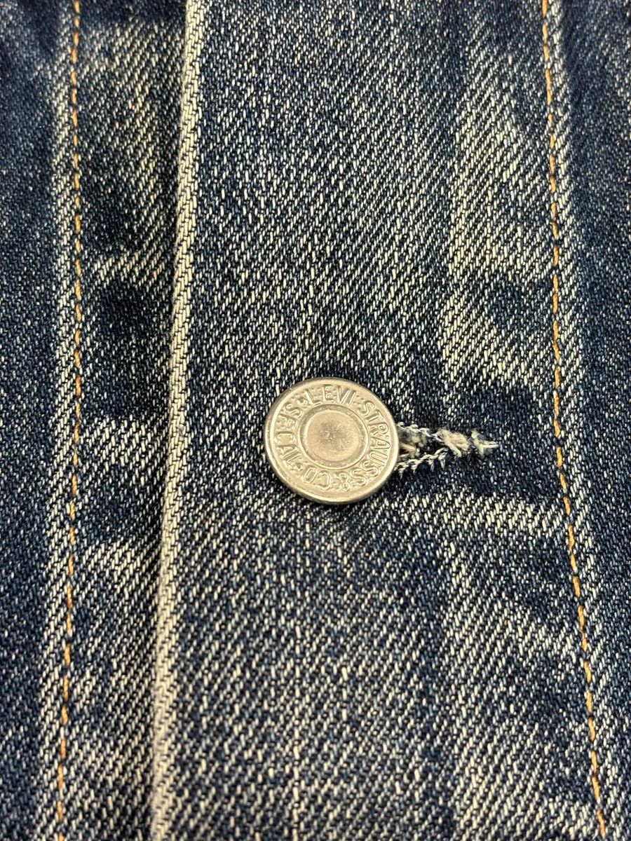 Levi's Levi’s Blue Brut Buttoned Denim Trucker Jacket Size US S / EU 44-46 / 1 - 7 Thumbnail