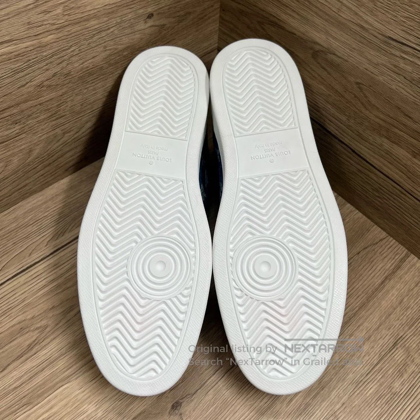 Louis Vuitton LV Rivoli Denim Sneakers. Size US 10 / EU 43 - 5 Thumbnail