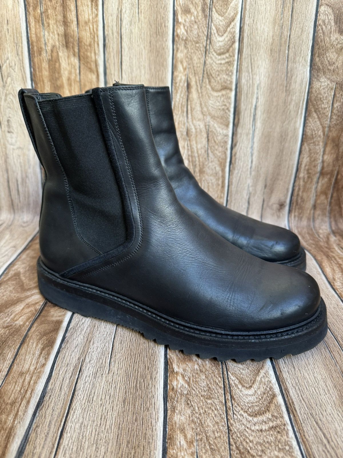 Dior × Hedi Slimane CD leather boots Size US 7 / EU 40 - 1 Thumbnail