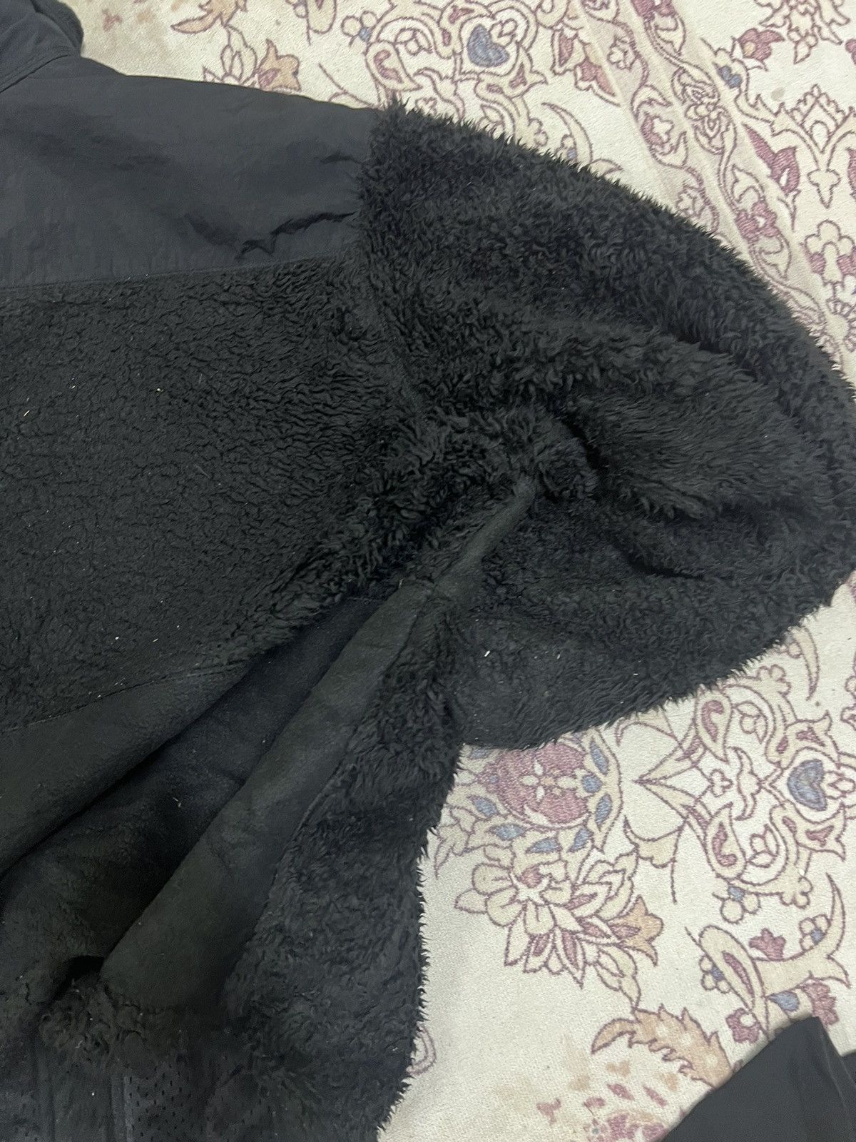Levi's Fleece jacket/L/polyester/BLK/plain. (GJ35) Size US L / EU 52-54 / 3 - 11 Thumbnail