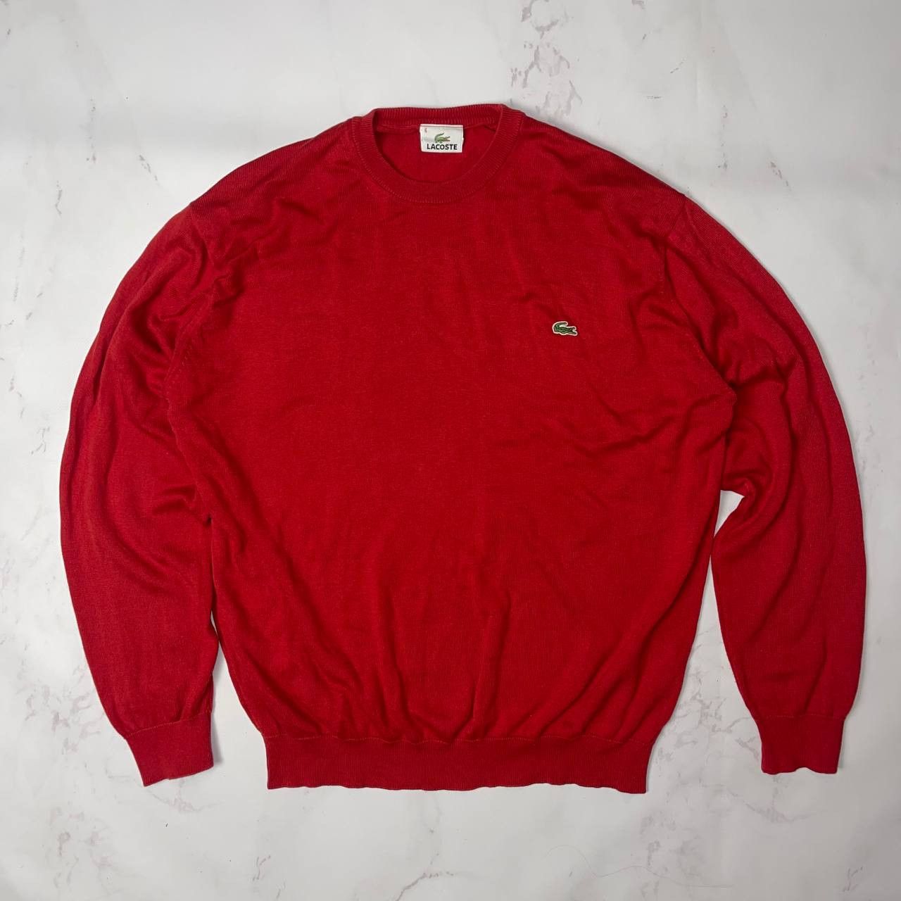 Lacoste Vintage Lacoste Crewneck Sweater Size US L / EU 52-54 / 3 - 1 Thumbnail
