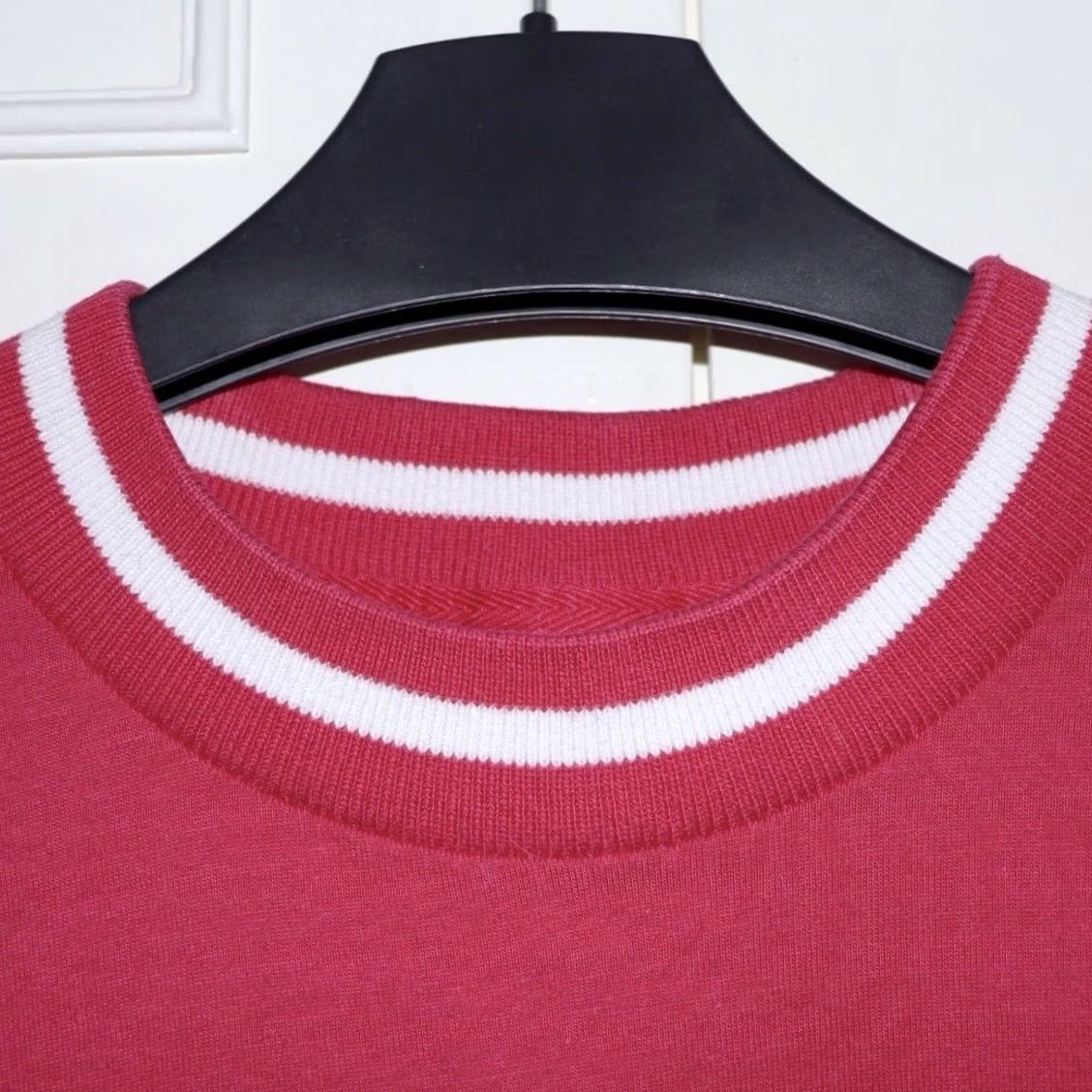 Adidas Adidas Crop Shirt Tee Size UK 8 Womens Pink Big Trefoil Logo Top Pre Loved Vgc Size M / US 6-8 / IT 42-44 - 4 Thumbnail