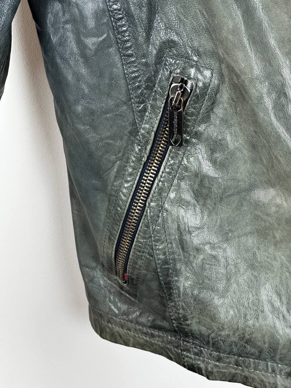 Strellson Strellson Nappa Goat Leather Aviator Jacket Size US M / EU 48-50 / 2 - 6 Thumbnail