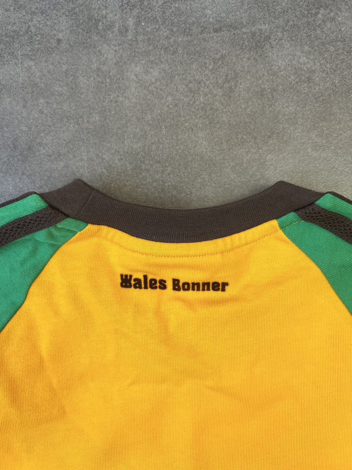 Adidas × Wales Bonner Adidas x Wales Bonner 3 stripes brazil colours tee Size XS / US 0-2 / IT 36-38 - 2 Thumbnail